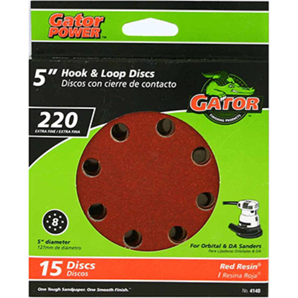 Gator Finishing 5 8-HOLE HLOOP 80, 15PK 4142